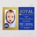 Search for blue prince birthday invitations Party