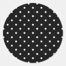 Search for white polka dots pattern stickers Girly