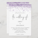 Search for confetti wedding invitations Sparkle