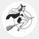 Search for witch broomstick stickers Magic