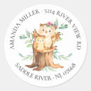 Search for owl labels Baby shower