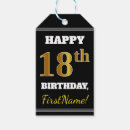 Search for 18th birthday gift tags Elegant
