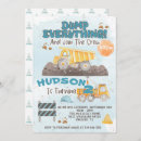 Search for dump everything birthday invitations Construction