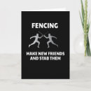 Search for fencing sport cards Fencer
