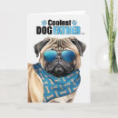 Search for pug fathers day cards Dog