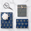 Search for navy and gold wrapping paper Classic