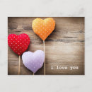 Search for heart border postcards Colour