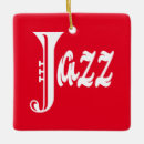 Search for jazz band christmas tree decorations Musical