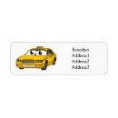 Search for cute car return address labels Transportation