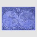 Search for world map tissue paper Antique