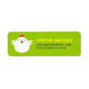 Search for quirky return address labels Simple