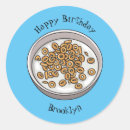 Search for cereal box stickers Breakfast