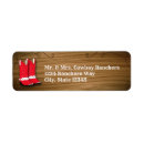 Search for red barn return address labels Cute