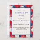 Search for red rose birthday invitations Roses