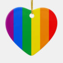 Search for proud heart christmas tree decorations Rainbow