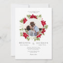 Search for poinsettia wedding invitations Floral