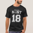 Search for number 18 tshirts School