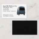 Search for delivery van business cards Courier
