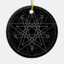 Search for pentagram christmas tree decorations Occult