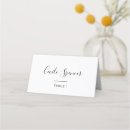 Search for name setting wedding place cards For her