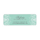 Search for elegant damask return address labels Delicate