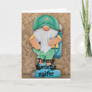 Search for golfer christmas cards Santa