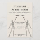 Search for halloween engagement party invitations Skeleton