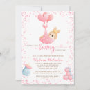 Search for sweet little bunny baby shower invitations Rabbit