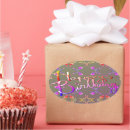 Search for rainbow art party stickers For her