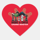 Search for cartoon gold stickers Red