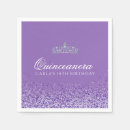 Search for quinceanera napkins Sweet 15