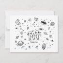 Search for space thank you cards Stars