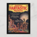 Search for mysteries vertical postcards Science fiction