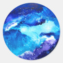 Search for blue nebula stickers Galaxy