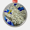 Search for stained glass christmas tree decorations Dove