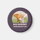 Search for rodent magnets Capybara