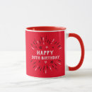 Search for 30th mugs Red