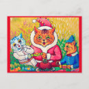 Search for christmas kitten postcards Cats