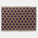 Search for moroccan quatrefoil pattern blankets Contemporary
