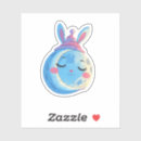 Search for sleeping moon stickers Celestial