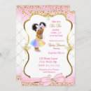 Search for ethnic princess baby shower invitations African