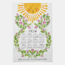 Search for calendar tea towels Cute