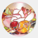 Search for art glass stickers Flower