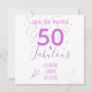 Search for 50th female birthday cards 50 and fabulous