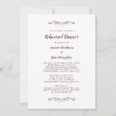Search for chic rehearsal dinner invitations Formal