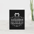 Search for black tux invitations Best man