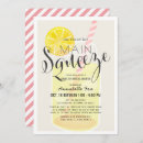Search for lemonade bridal shower invitations Mason jar