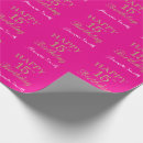 Search for gold and pink wrapping paper Happy birthday