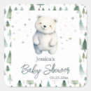 Search for bear design stickers Baby shower