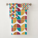 Search for funky bath towels Vintage